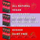 Cerez Pazari Fruit Leather Snacks Variety Pack for Adults and Kids, Healthy Fruit Snacks Bulk, Vegan Real Fruit Bars, No Added S