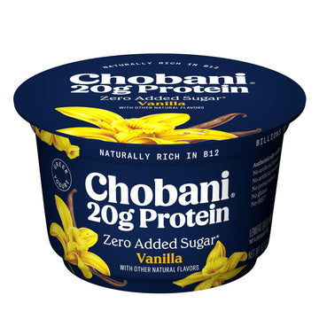 Chobani 20g Protein Lowfat Greek Yogurt Vanilla 6.7oz