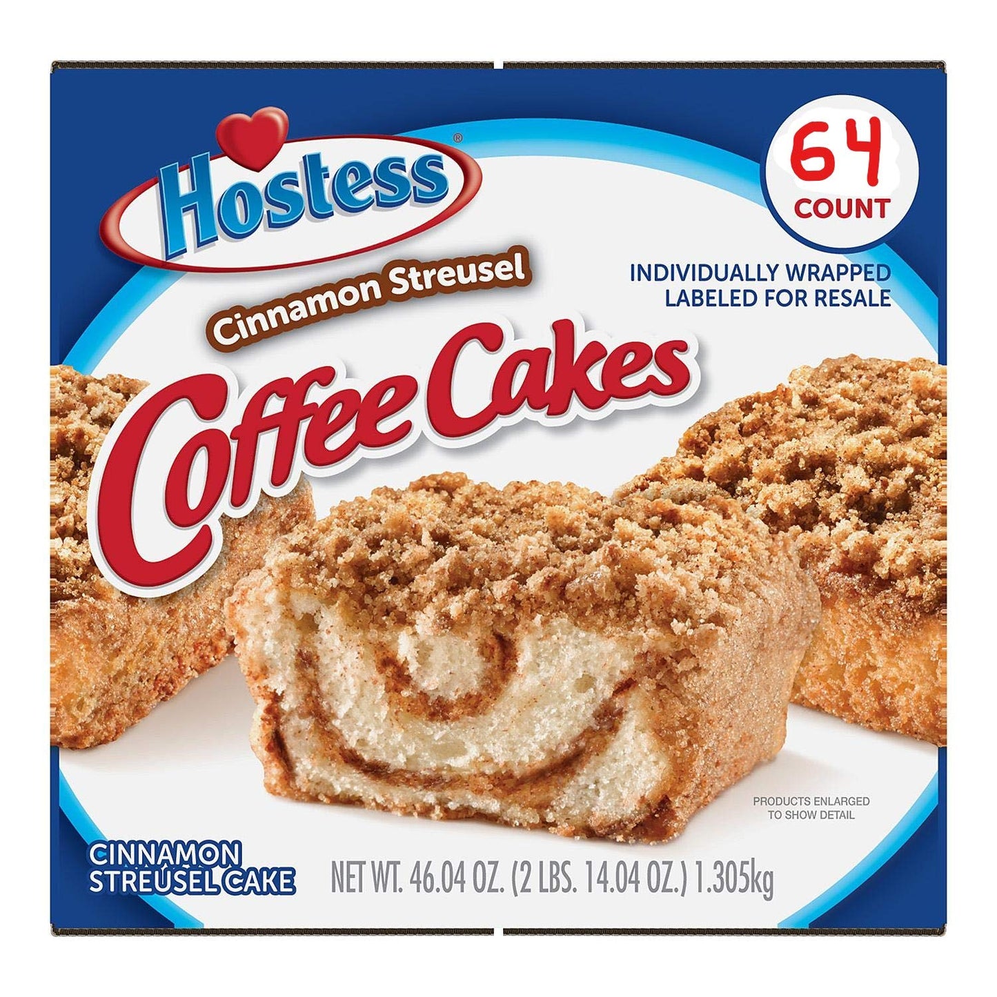 2 Pk. Hostess Cinnamon Streusel Coffee Cake (1.44Oz / 32Pk) Shipped & Sold By: Edible Deliveries