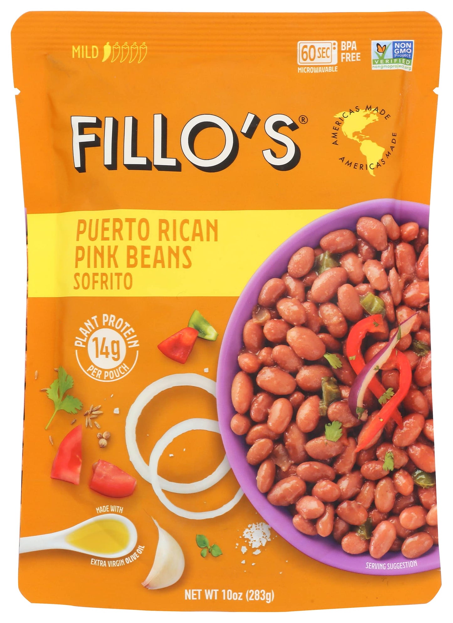 Fillos Beans Puerto Rican Pink (Pack Of 6)