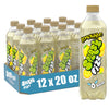 Splash Fizz, Lemonade Flavored Sparkling Water, Zero Sugar, With Electrolytes, 20 Fl Oz, 12 Pack