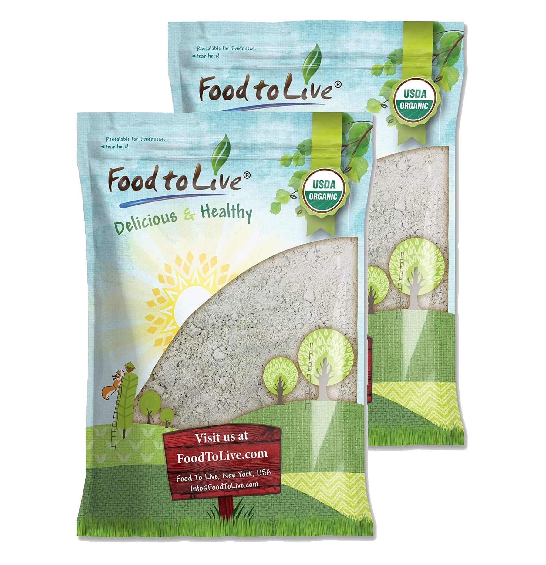 Food to Live Organic Pumpkin Seeds Protein Powder, 16 Pounds - 60% Protein, Non-GMO, Non-Irradiated, Pure Flour, Kosher, Vegan S