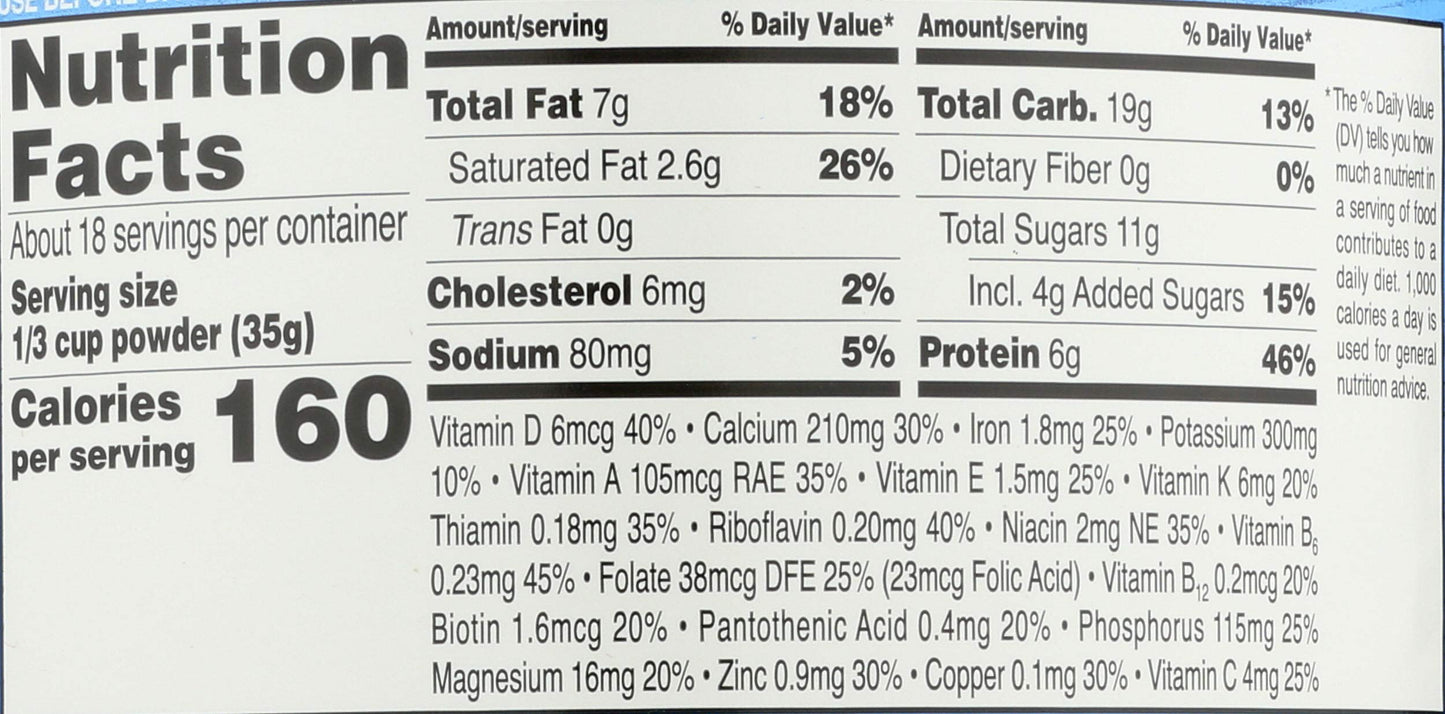 Earth'S Best Organic Toddler Milk Drink Powder, Natural Vanilla, 21 Oz