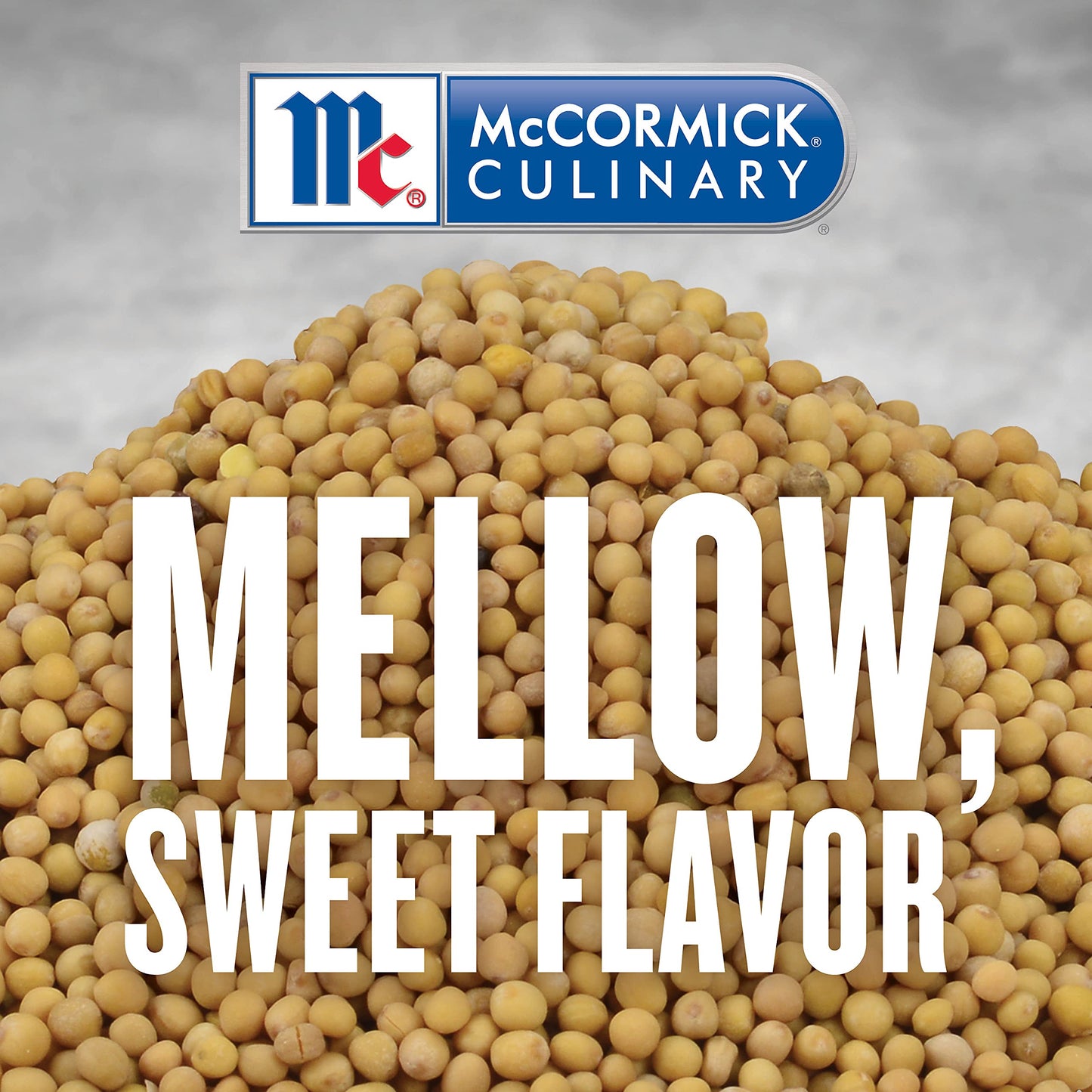McCormick Culinary Whole Yellow Mustard Seed - 22 oz Container for Pickling and Rubs
