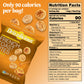 Drizzilicious Mini Rice Cakes French Toast - Rice Crisps  Healthy Snack for mature-themeds and Kids  Flavored Rice Cakes  Vegan  Gluten Free  Allergen Free  Only 90 Calories Per Bag - .74 oz (Pack of 10)