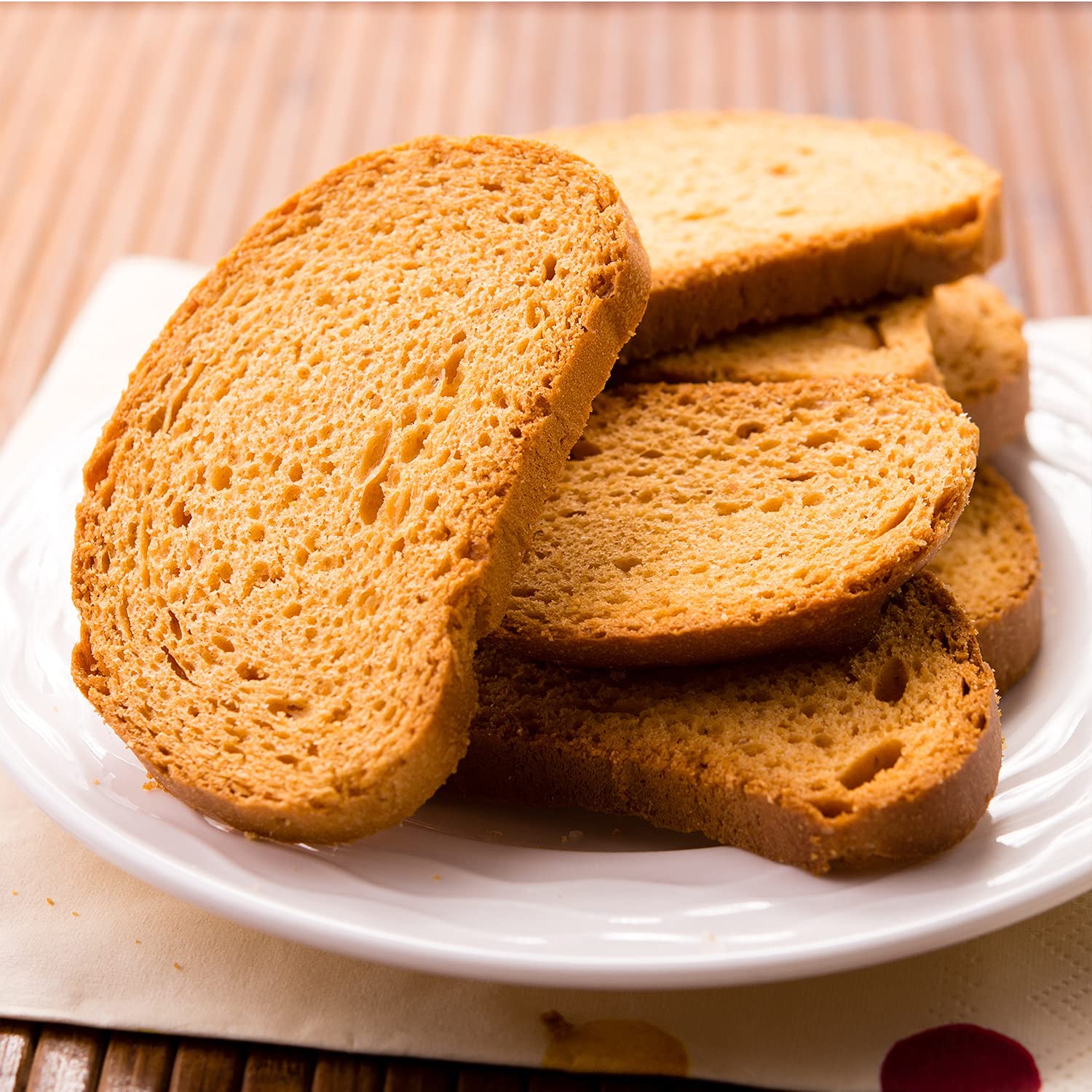 Heavens Classic Rusk/Toast/Chai-Coffee Time Mouth-Watering Rusk/Toast/Crunchy Rusk-400g(200g*2Pac)