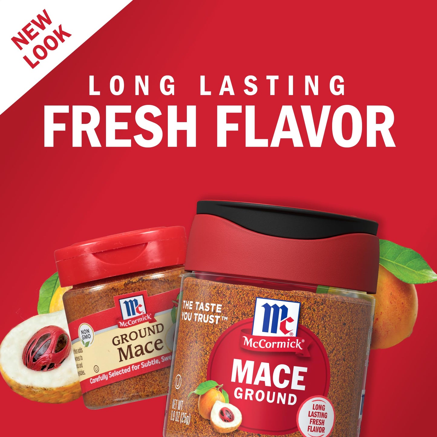 McCormick Ground Mace, 0.9 oz - Aromatic Spice for Cooking, 0.9 Ounce (Pack of 1)