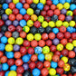 Candy Retailer 3/4 Inch Gumballs (Berry Blast, 1 Lb)