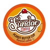 Sundae Ice Cream Flavored Coffee Pods, Compatible with 2.0 Keurig K-Cup Brewer, (Peanut Butter Cup) 48 Count