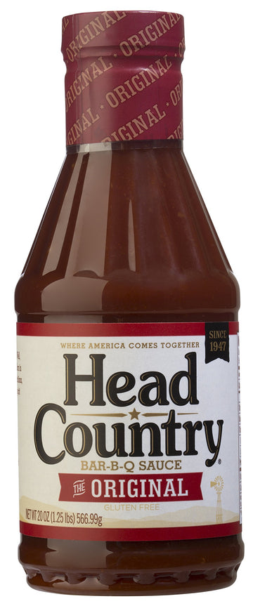 Head Country Bar-B-Q Sauce, Original Flavor, 20 Oz