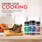 Emeril Lagasse 5 Oz, 3-Pack And 6-Pack Seasoning Blend: Original Essence, Cajun, Blackened, Chicken Rub, Steak Rub And Rib Rub Best Seasonings And Spices For Cooking (Rib Rub - 6Pk)