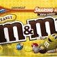 M&M'S Peanut Milk Chocolate Candy, Super Bowl Chocolates Sharing Size, 10.7 oz Bag