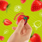 Strawberry Gummy Balls - 19 Ounce Jar (30 Count) - Jelly Filled Gummies - Individually Wrapped Gummy Candy - Kids Party Favors -