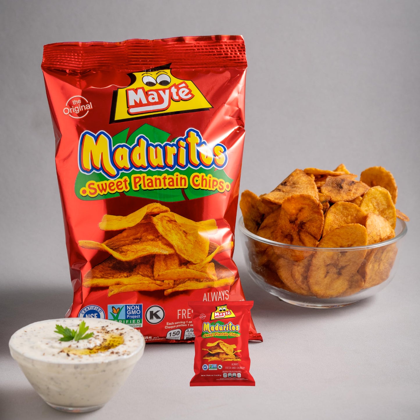 Mayt   Sweet Potato Chips | Sweet Plantain Chips | 3 Oz Snacks | Non Gmo | Gluten Free Snacks | Kosher