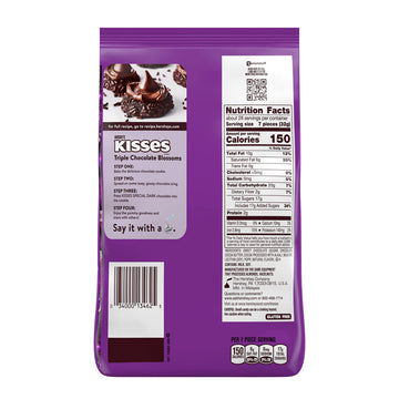 Hershey'S Kisses Special Dark Mildly Sweet Chocolate Candy Party Pack, 32.1 Oz