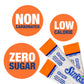 SINGLES TO GO! Sunkist Soda Orange Drink Mix, 12 Boxes with 6 Packets Each, 72 Total Servings, 0.74 Ounce (Pack of 12