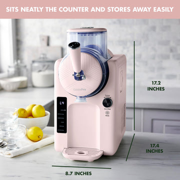 GreenPan Frost Ice Cream Machine & Frozen Drink Maker, Soft Serve, Slushie, Milkshakes & Cocktails, No Freezer Needed, 15-in-1,