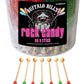 Buffalo Bills Christmas Rock Candy On A Stick (36-ct tub green and red rock candy crystal sticks)