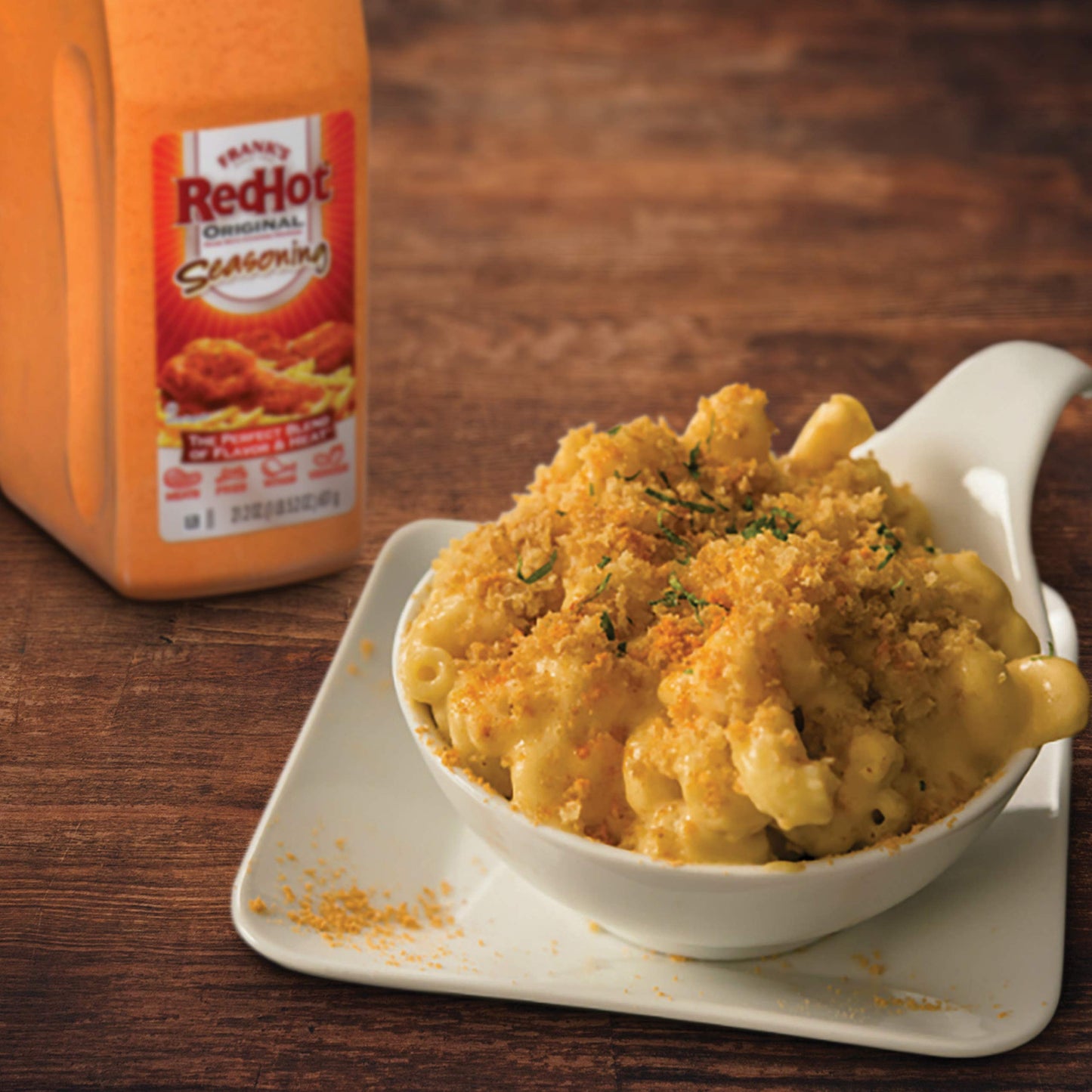 Frank'S Redhot Original Seasoning, 21.2 Oz (Pack Of 6) - Six 21.2 Ounce Containers Of Hot Sauce Seasoning Blend Of Savory Garlic