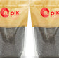 Yupik Chia Seeds, Natural Black, 2.2 lb, Whole Raw Superfood, Neutral Flavor, Quick Gel, Sprouts Easily, Versatile Seed, Conveni