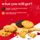 Davids Cookies Gift Basket 1lb - Deliciously Handmade Assorted Fresh Baked Cookies in Love-Themed Gift Tin - enhanced Gourmet Cookie Food Gift Basket For Her  Him And Family
