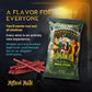 Mythical Meats Original & Humanoid Sampler Pack Bundle - 20 Exotic Game And Beef Snack Sticks - Dried & Dehydrated Meats Seasone