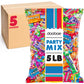 Bulk Candy Bag - 5 Pounds - Halloween Variety Pack Candy - Trick Or Treat Individually Wrapped Candies - Pinata Filler Treats