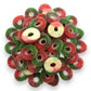 Premium Watermelon Rings -1.5 lbs Delicious Watermelon Flavor Soft Sweet Gummy Rings in Resealable Bag, Perfect for Snacks, Part