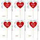 24 Pcs Valentine'S Day Heart Cupcake Toppers Glitter Double Layers Xoxo Sweet Love Be Mine Kiss Me Miss You Cupcake Picks Valent