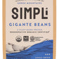 SIMPLi Regenerative Organic Certified Gigantes Beans, Dried White Beans, Buttery Flavor, High Fiber, USDA Organic, 12 oz