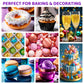 Cherrysea Luster Dust Edible Shimmer Powder, 15g, Food Coloring for Cakes and Cocktails, 6-Purple