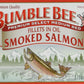 Bumble Bee Smoked Salmon Fillets in Oil, 3.75oz Can, Pack of 6