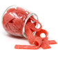 Snacktery Red Strawberry Sour Belts - Vibrant & Tangy Strawberry Sour Strips - Non Gmo, Vegan & Kosher Strawberry Belts Candy -