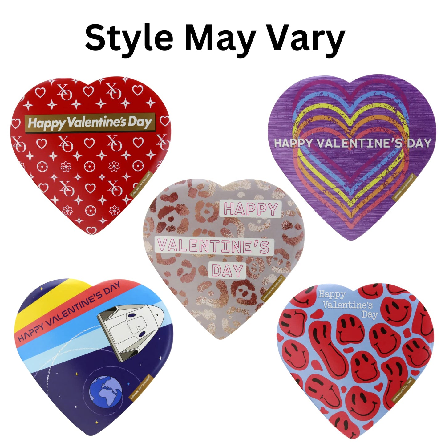 Easter Chocolate Truffle Boxes, Three Assorted Gift Box Styles, Basket Stuffer Gifts, 2 Ounces, Style May Vary (Pack of 3)