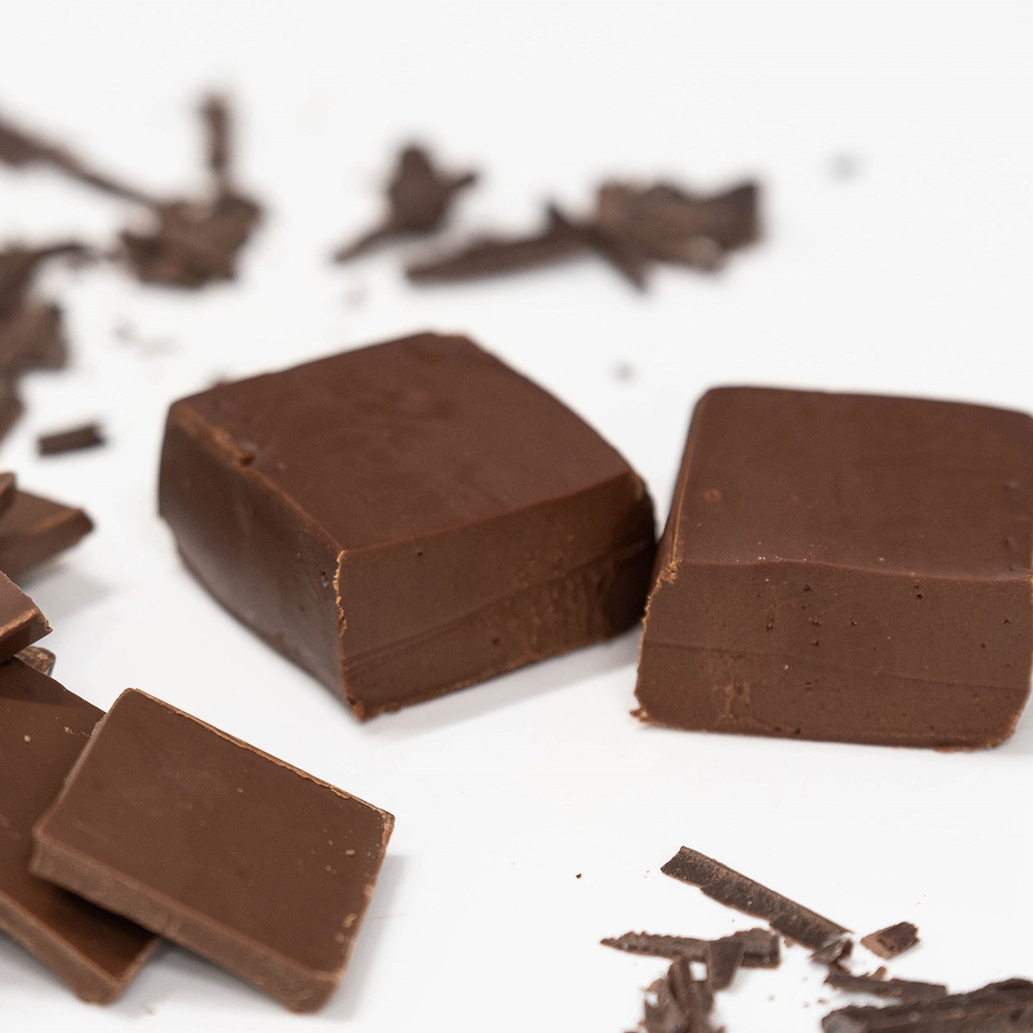 Valley Fudge Chocolate Artisan Fudge, Real Butter, One Pound Package