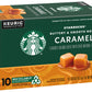 Starbucks Flavored Coffee K-Cup Pods, Caramel Flavored Coffee, Made Without Artificial Flavors, Keurig Genuine K-Cup Pods, 10 Ct