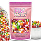 Freeze Dried Fruit Crunch Candy (Original, 4 Oz) Treat Gift Bag Strawberry, Green Apple, Grape, Lemon, Lime, And Orange