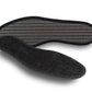 Pedag Pedag Summer Washable Pure Cotton Terry Barefoot Insole, Black, Us 12M/ Eu 45, (Pack Of 3), 8.4 Ounce