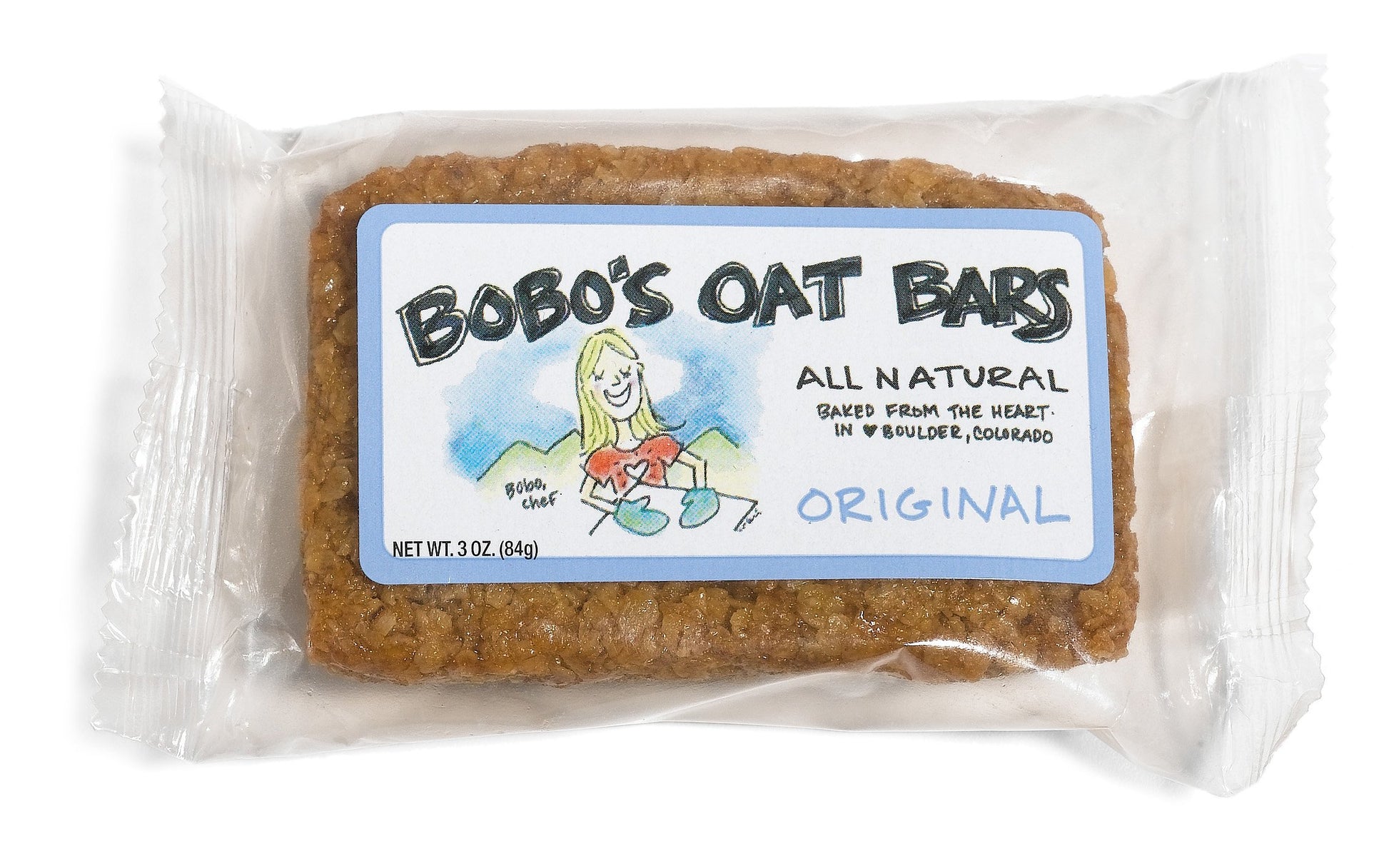 Bobo 'S Oat Bars All Natural, Original, 3-Ounce Packages (Pack Of 12)
