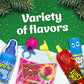 Christmas Candy Variety Pack Bag, 12 Ct Assorted Lollipops, Bulk Individually Wrapped Ring Pop, Push Pop, Baby Bottle Pop & Juic