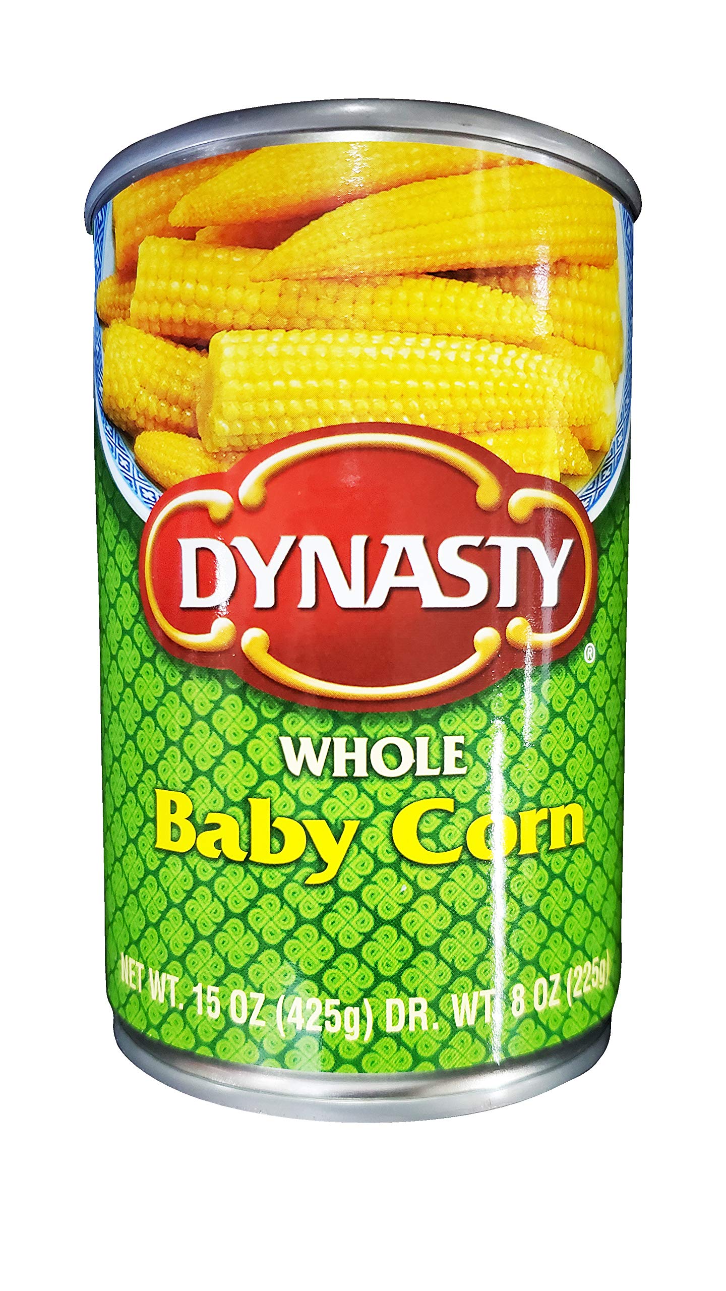 Dynasty Whole Baby Corn, (3 Pack, Total Of 45Oz)