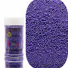 SE Si&Moos Purple Sprinkles Lavender Nonpareils Edible Pearls for Cake Decorating Small Pearl Sprinkles Halloween Cake Decoratio