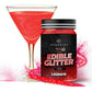 BeePoint Edible Glitter Luster Dust - Food Grade Shimmer Powder for Baking, Cocktails & Cakes - 15g - Red