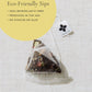 Art Of Tea | Organic Happy Tea | 12 Eco Friendly Pyramid Tea Bags Sachet | Naturally Caffeinated Mighty Aroma