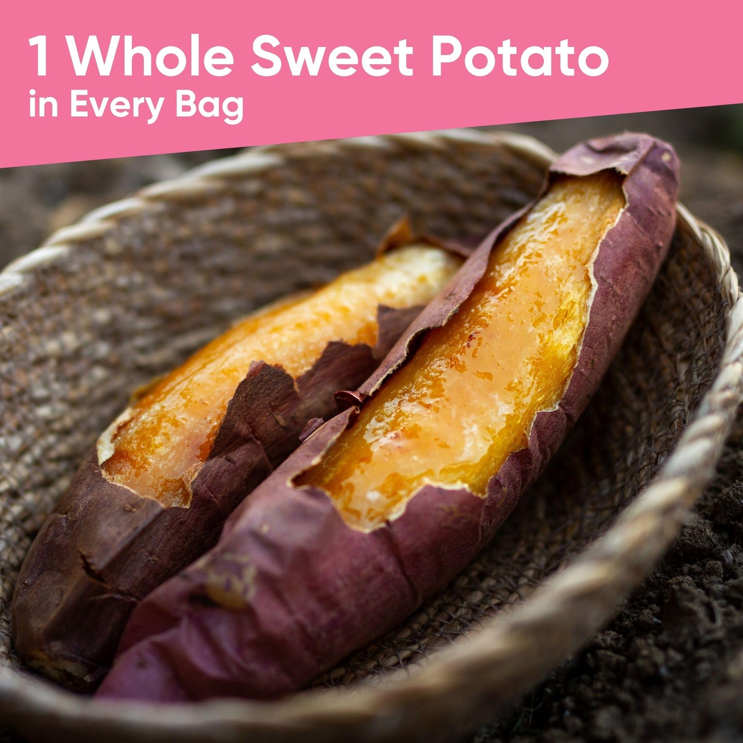 Yammy Dried Sweet Potato Sticks (Pack Of 18), 1 Ingredient Superfood Snack, Healthy, 3G Protein, Asian Korean Chinese Japanese F