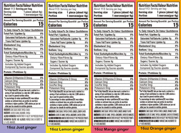 Gem Gem Ginger Candy Chewy Ginger Chews (1 Pound Bulk Pack) (Assorted Mix)