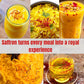 MELIKE Saffron – Premium Super Negin Threads, 2g, 100% Pure & Natural, Grade A Spice for Cooking, Tea & Desserts