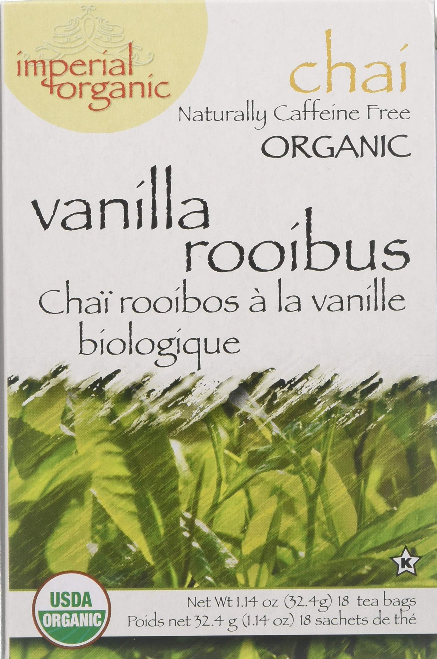 Uncle Lee S Imperial Organic Vanilla Rooibos - 18 Tea Bags