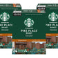 Starbucks Coffee K-Cup Pods, Pike Place Roast, Medium Roast Coffee, Notes Of Cocoa & Rich Praline, Keurig Genuine K-Cup Pods, 24
