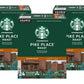 Starbucks Pike Place Roast Coffee K-Cup Portion Packs, 72 Count (3 Boxes of 24 K-Cups), 10.5 Ounce (Pack of 3)